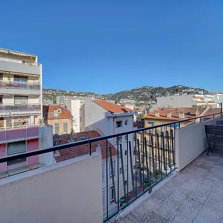 Apartment Immogroom- Spacious- Large Terrace - Bright - Ac- Center- Congressbeaches Cannes